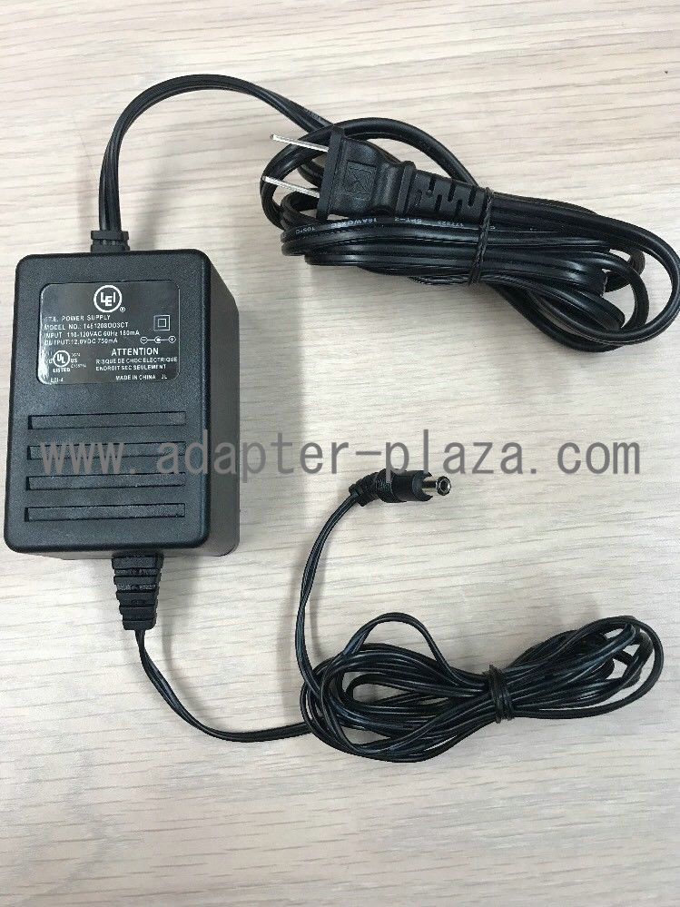 Brand New LEI T481208OO3CT 12V 750mA AC/DC Power Supply Adapter Cord Charger